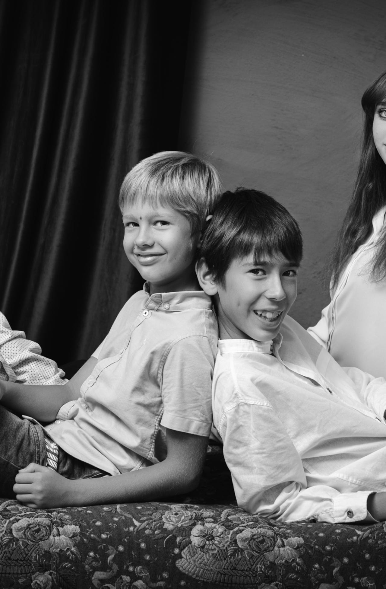 portrét adolescentů
